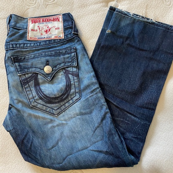 True Religion Rainbow Ricky Jeans 